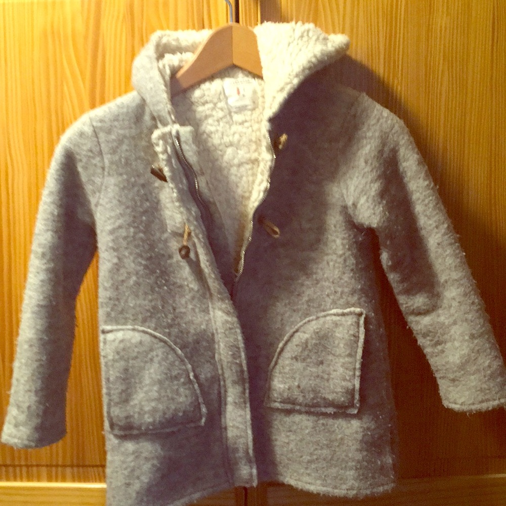 Zara girls knit wear jacket